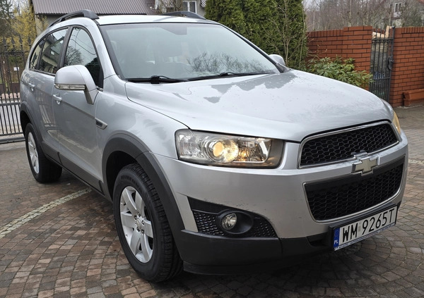 Chevrolet Captiva cena 28900 przebieg: 214000, rok produkcji 2011 z Siewierz małe 254